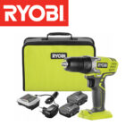 Aku bušilica-odvijač Ryobi 12V 25Nm R12SD-220S sa 2 baterije i punjačem u koferu