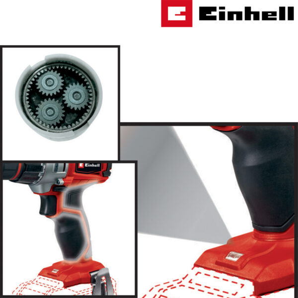 Aku bušilica-odvijač Einhell TE-CD 18/2 Li-Solo 18V 4513833