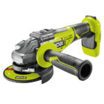 Aku bušilica-odvijač i ugaona-kutna brusilica Ryobi R18DDAG-220S sa 2 baterije i punjačem u koferu