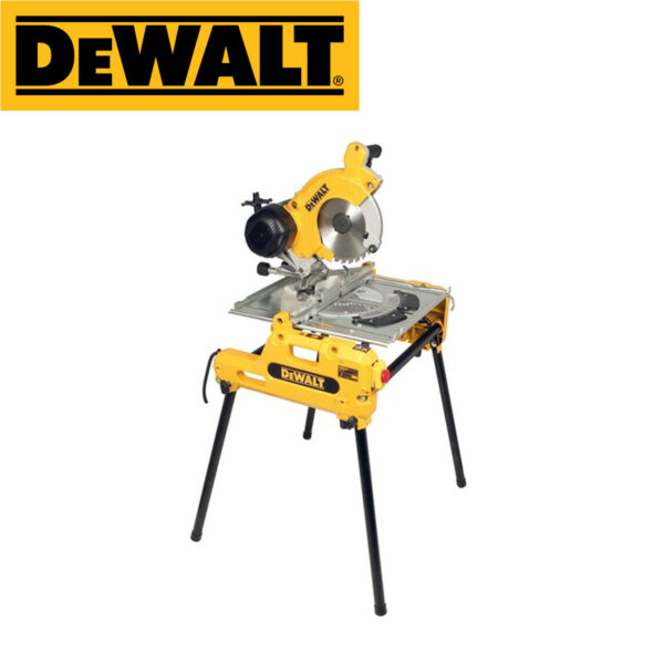 Električna potezno-nagibna pila - štucer DeWalt DW743N 1550W 250mm