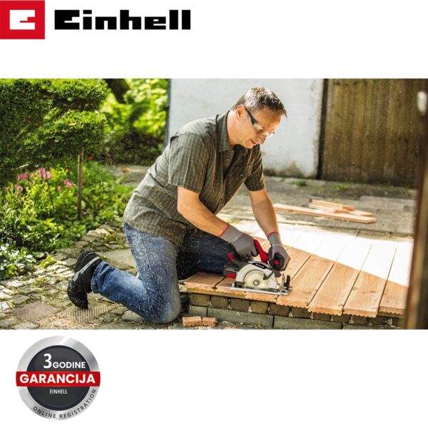 Aku ručna kružna pila - cirkular Einhell TE-CS 18/150 Li - Solo 4331220 18V 89mm
