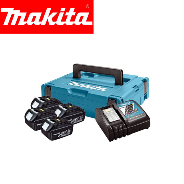 Aku set 4 baterije 3.0Ah i punjač u koferu Makita 197954-1