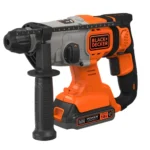 Aku udarna bušilica Black+Decker BCD900E2K SDS-Plus 18V sa priborom dvije 2.5Ah baterije i punjačem u koferu