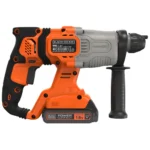Aku udarna bušilica Black+Decker BCD900E2K SDS-Plus 18V sa priborom dvije 2.5Ah baterije i punjačem u koferu