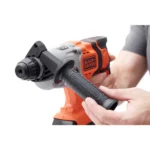 Aku udarna bušilica Black+Decker BCD900E2K SDS-Plus 18V sa priborom dvije 2.5Ah baterije i punjačem u koferu