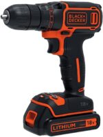 Aku bušilica - odvijač Black+Decker BDCDC18BAFC sa 80-dijelnim priborom dvije 1.5Ah baterije i punjačem u koferu