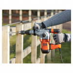 Električna udarna bušilica Black+Decker BEHS03K SDS-Plus 1250W sa priborom u koferu