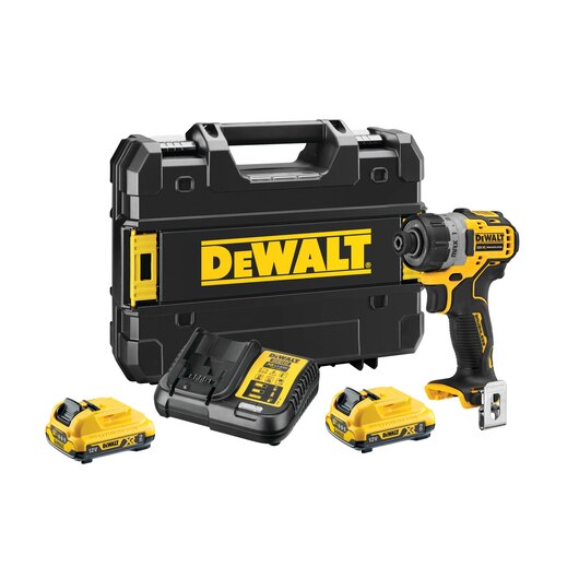 Aku odvijač - zavrtač DeWalt DCF601D2 12V XR sa dvije 2Ah baterije i punjačem u koferu