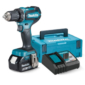 Aku bušilica-odvijač Makita DDF485RFJ1 sa baterijom i punjačem u koferu