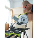 Električna potezno-nagibna pila - štucer Ryobi EMS254L 2000W 254mm