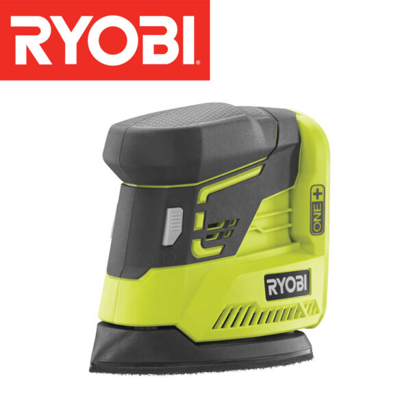 Aku vibraciona brusilica - šlajfarica Ryobi R18PS-0 18V sa 5 brusnih papira ONE+