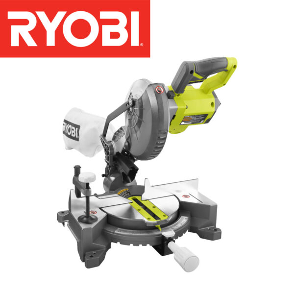 Aku potezno-nagibna pila štucer Ryobi EMS190DC 18V ONE+