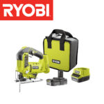 Aku ubodna pila Ryobi R18JS-120S 18V sa baterijom 2.0 Ah i punjačem u torbi