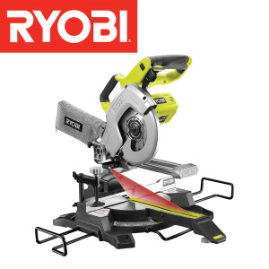 Aku potezno nagibna pila - štucer Ryobi R18MS216-0 18V
