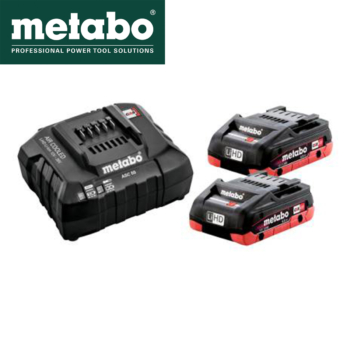 METABO basic (osnovni) set baterija sa punjačem SE 18V 2x4,0 Ah LiHD + punjač ASC 55 685191000