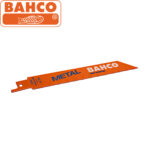 List recipročne pile - lisičiji rep za metal BAHCO 3940-228-18-ST-5P 228-0.9mm 5kom.