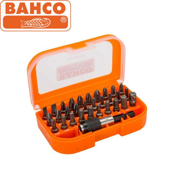 Set bitova i adapter za nasadne ključeve 1/4" BAHCO 59/S31B 31-dijelni