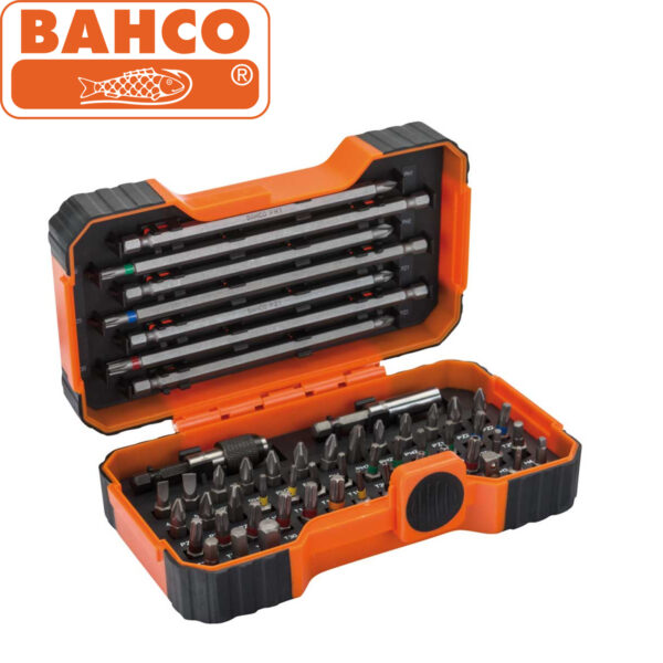 Set bitova i adapter za nasadne ključeve 1/4" BAHCO 59/S54BC 54-dijelni