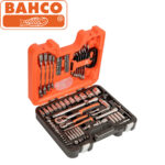 Set nasadnih ključeva 1/4″ 1/2” i okasto-vilastih ključeva BAHCO S910 92-dijelni