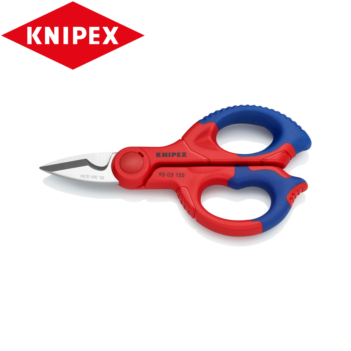 Škare makaze za električare 155mm Knipex 95 05 155 SB Ručne izolirane škare Knipex 95 05 155 SB 155mm
