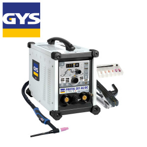Aparat za TIG - MMA zavarivanje-varenje GYS PROTIG 201 AC/DC – HF FV / 200A sa priborom 063945