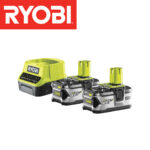 Set baterija 2x 4.0 Ah i brzi punjač Ryobi 18V ONE+ RC18120-240