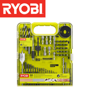 Set burgija-borera i bitova Ryobi RAKDD60 60-dijelni