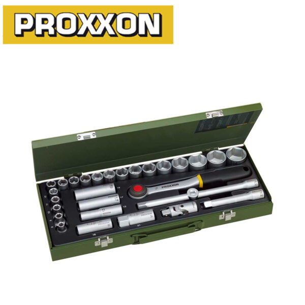 Set nasadnih ključeva Proxxon 23000 29-dijelni 1/2” 8-34mm