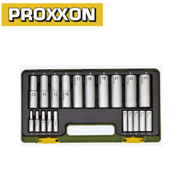 Set nasadnih ključeva dugih Proxxon 23292 4-24mm 20-dijelni