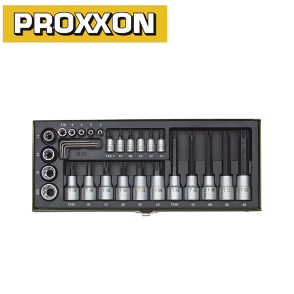 Set nasadnih ključeva - Torx Proxxon 23103 TX10-60 29-dijelni