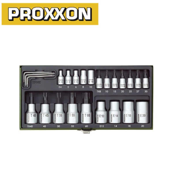 Set nasadnih ključeva - Torx Proxxon 23102 TX8-60 24-dijelni