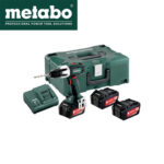 Aku udarna bušilica Metabo SB 18 602103500 LT 18V sa dvije 4Ah baterije i punjačem u koferu