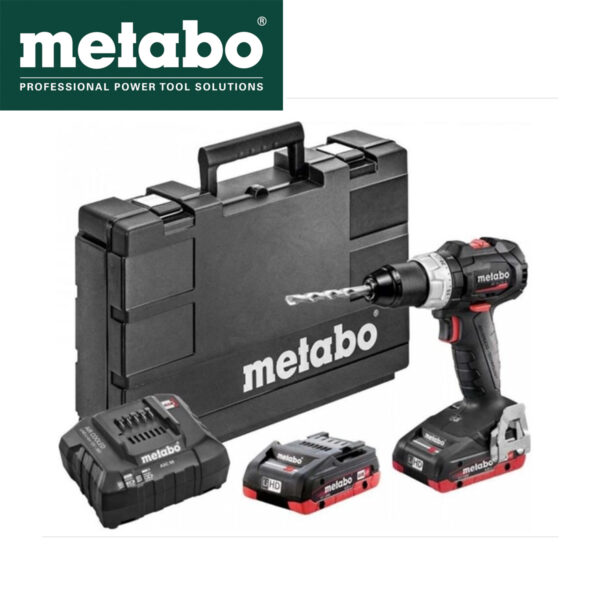 Aku udarna bušilica Metabo SB 18 602368800 LT BL SE 18V sa dvije 4Ah baterije i punjačem u koferu