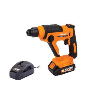 Aku udarna bušilica Villager VLN 0120 (1BSC) SDS-Plus 18V sa 2Ah baterijom i punjačem u koferu