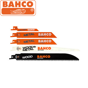 Set listova recipročne pile - lisičiji rep za drvo i metal BAHCO 3940-MIX-SET-5P 5-dijelni