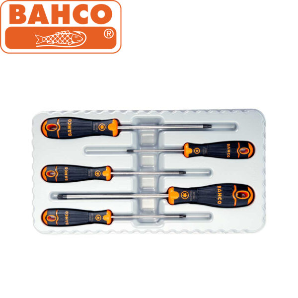 Set izvijača - šrafcigera Torx BAHCO B219.025 T10-T30 - 5 kom.