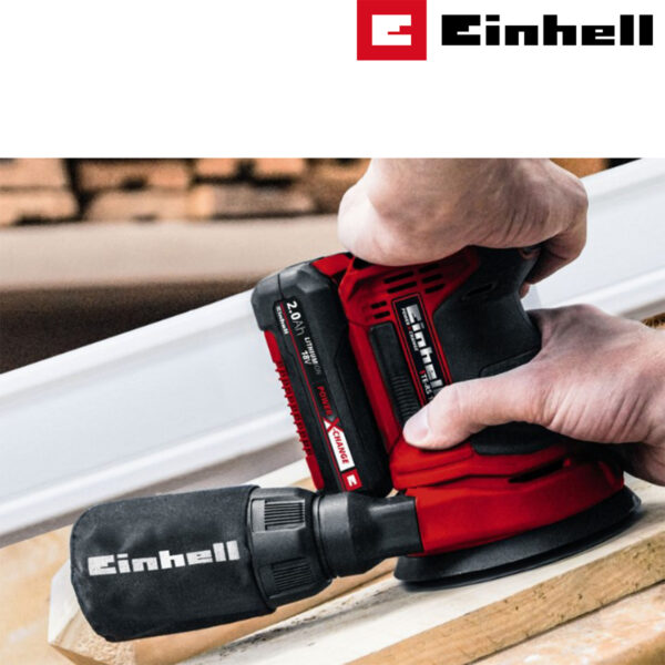 Aku ekscentrična - rotaciona brusilica Einhell TE-RS 18 Li - Solo 4462010 125mm 18V