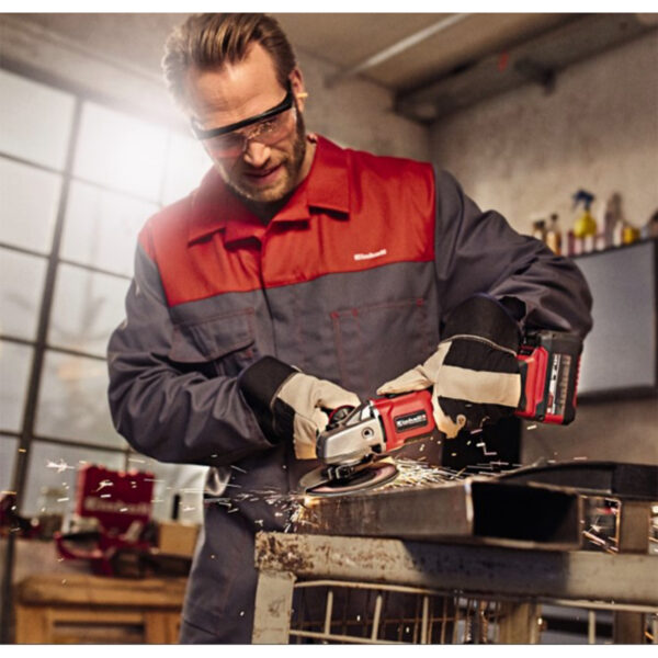 Aku ugaona-kutna brusilica Einhell TE-AG 18/115 Li 4431119 sa baterijom 3.0 Ah i punjačem u koferu