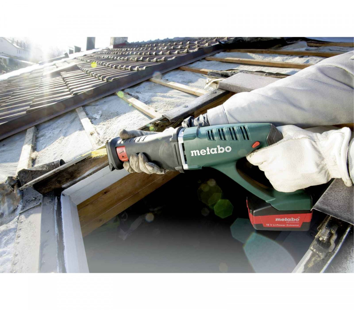 Aku recipročna pila - lisičiji rep Metabo ASE 18 LTX 602269850 18V