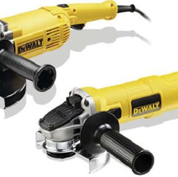 Set - dvije električne ugaone - kutne brusilice DeWalt DWE492TWIN2 230mm 2200W i 125mm 900W u koferu