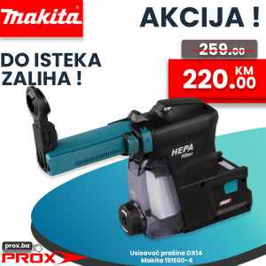 Usisavač za prašinu za bušilice HR002G HR004G DX14 Makita 191E60-4