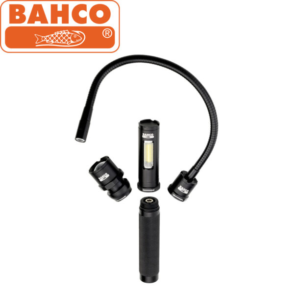 Aku ručna LED lampa BAHCO BLTI3P sa baterijom punjačem u torbici