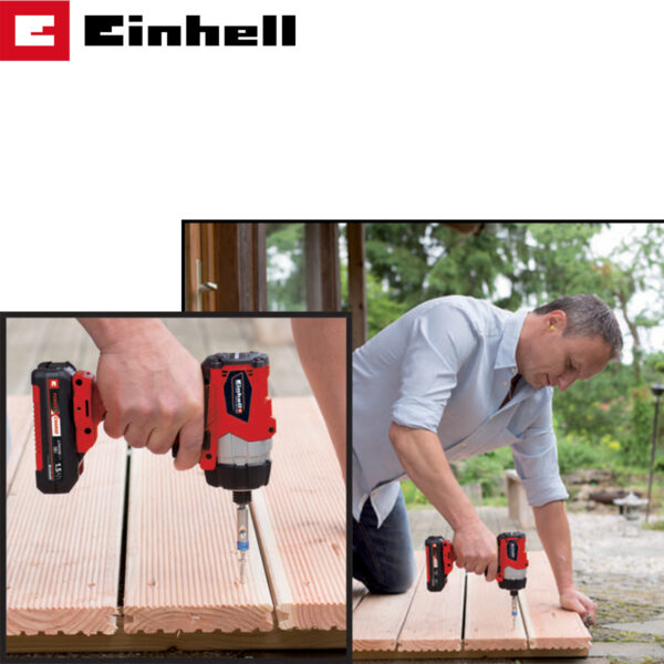 Aku udarni odvijač Einhell TP-CI 18 Li Brushless-Solo 4510030 18V 180Nm 1/4"