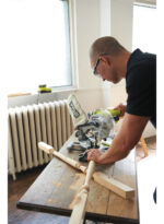 Aku potezno-nagibna pila štucer Ryobi EMS190DC 18V ONE+