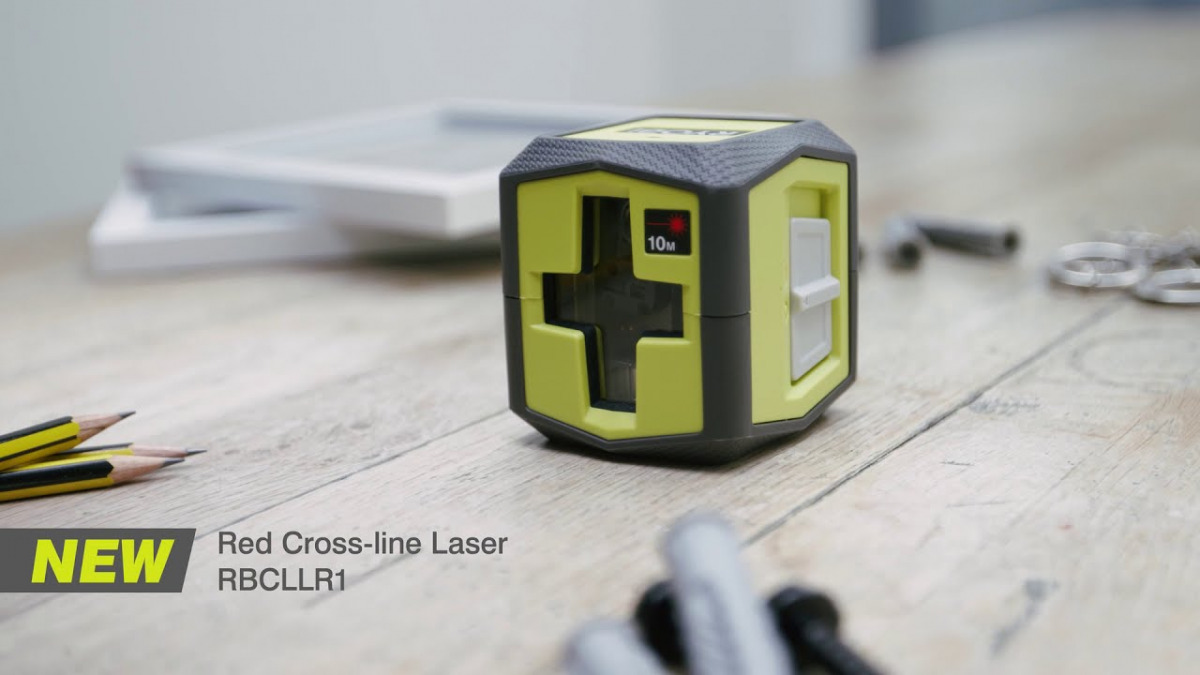 Samonivelirajući laserski nivelir križni Ryobi RBCLLR1 5133004863 10m