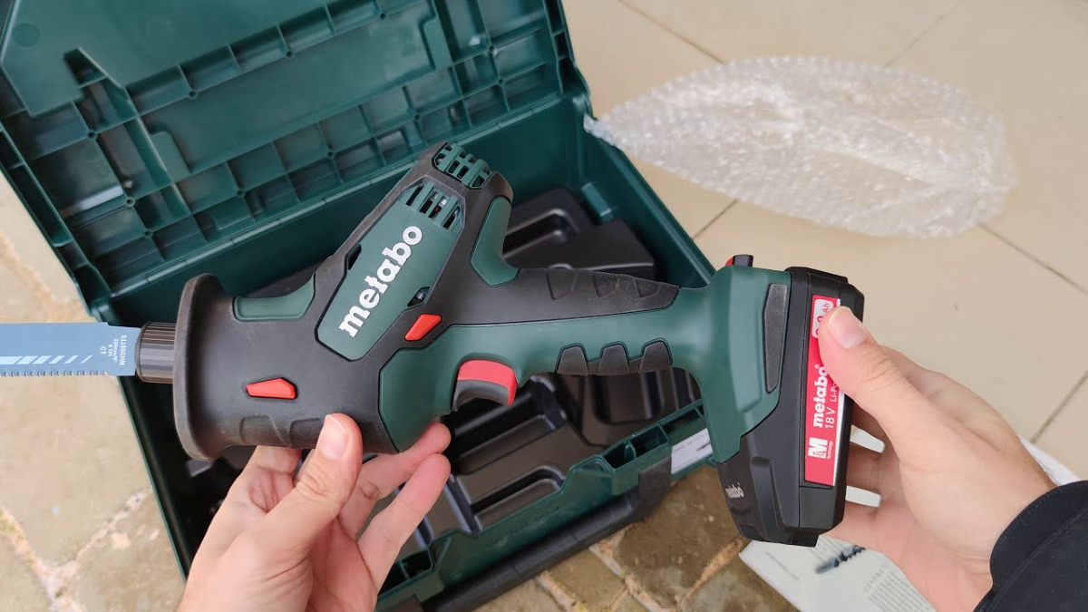 Aku recipročna pila - lisičiji rep Metabo SSE 18 LTX COMPACT 602266890 18V