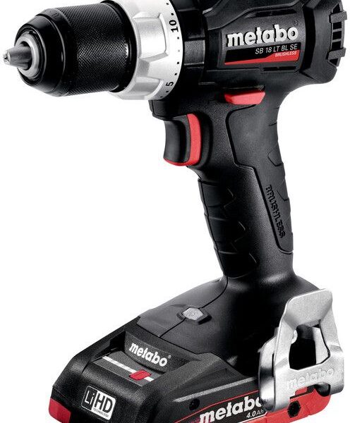 Aku udarna bušilica Metabo SB 18 602368800 LT BL SE 18V sa dvije 4Ah baterije i punjačem u koferu