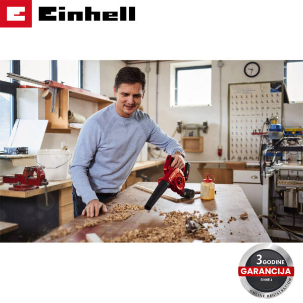 Aku puhač-duvač lišća Einhell TE-CB 18/180 Li-Solo 3408001 18V