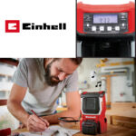 Aku zvučnik - radio uređaj AUX Einhell TE-CR 18 Li-Solo 18V 3408015