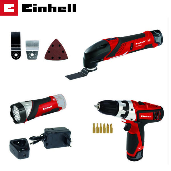 Aku set alata 3-dijelni Einhell TE-TK 12 LI 12V 4257191